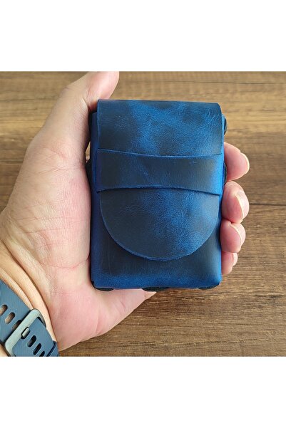 sumerianwallet Deri Sigara Kılıfı Mavi