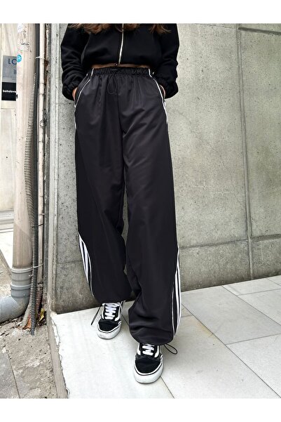 DENOKMODA Y2K PARAŞÜT KUMAŞ PANTOLON / EŞOFMAN