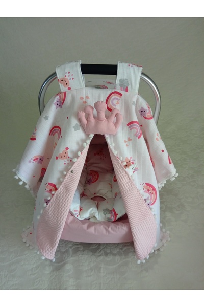 Wenaris غطاء عربة الأطفال مزدوج الجوانب، وسادة عربة الأطفال، ملاءة عربة الأطف...