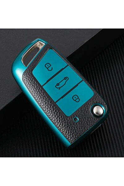 AYCANSTORE Husă pentru telecomandă Tpu Volkswagen, Seat, Skoda Switchblade (v...