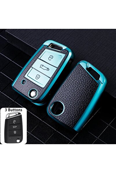 AYCANSTORE Husă pentru telecomandă Tpu Volkswagen, Seat, Skoda Switchblade (v...