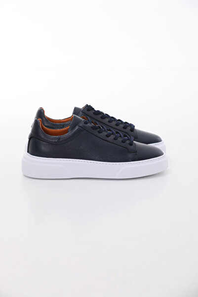 Faruk balkanas Men's Leather Sneakers Casual Shoes