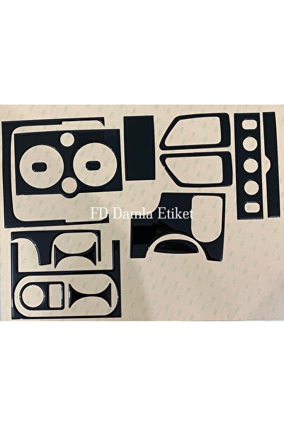 FD OTOMOTİV لبيجو شريك 2002-2008 أسود وحدة التحكم الصدر الماهوجني الجلد