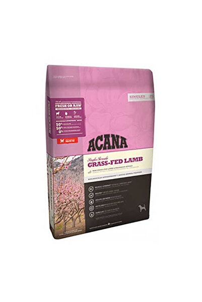 Acana Grass Fed-Lamb Tahılsız Kuzu Etli Yetişkin Köpek Maması 17 Kg