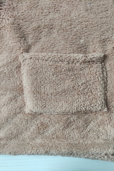 xlargebutik Ρούχα μεγάλου μεγέθους, ζεστό απαλό βελούδινο γιλέκο από φλις βιζόν