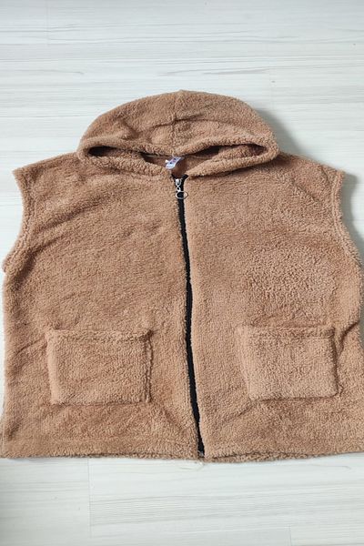 xlargebutik plus size clothing warm fleeciness plush fleece mink vest