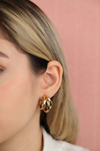 Jack Ferrero ÇELİK exclusive RENK ATMAZ GARANTLİ FATURALI KÜPE