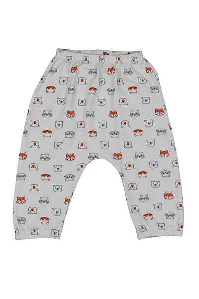 Melekpare Baby Girl Boy Pajama Bottoms Trousers Without Booties Oversize Shalwar Type 100% Cotton Soft Fabric