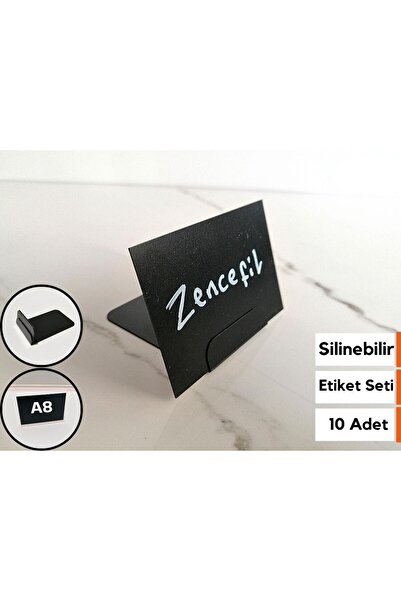 Şeffaf Etiket Set de autocolante pentru produse decorative Etichetă neagră cu...