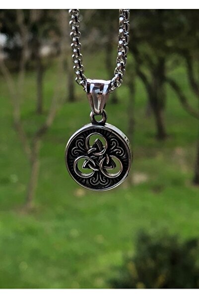 Viking Küçük Boy İskandinav Figürleri Nordik Sembollü 316L Çelik Paslanmaz & ...