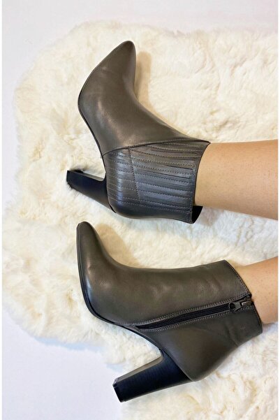 Mira Ayakkabı Kadın Gri Bot