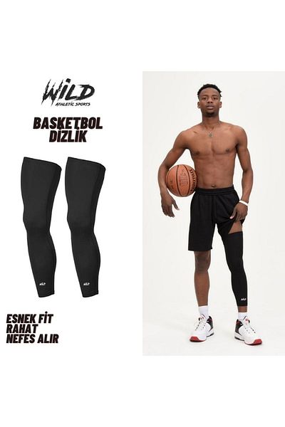 Wild Athletic Basketball Unprotected Double Sports Knee Pad