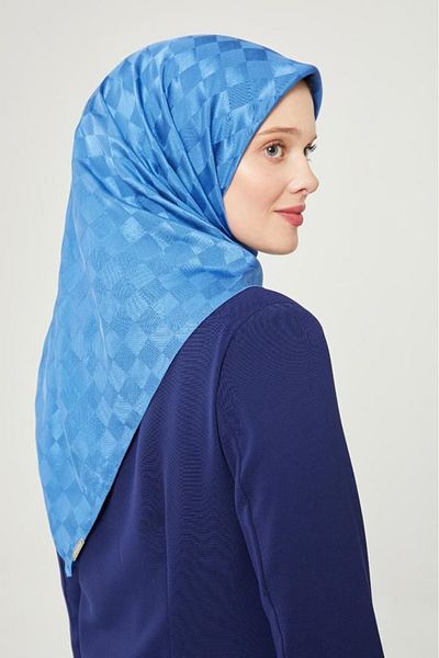 Levidor Eșarfă cu model de șah jacquard