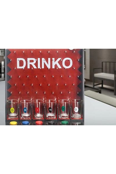 hediyeconcepti Drinking Board Game Beverage Shot Drinking Party Game Fun Ball Funny Drinking Family For Party