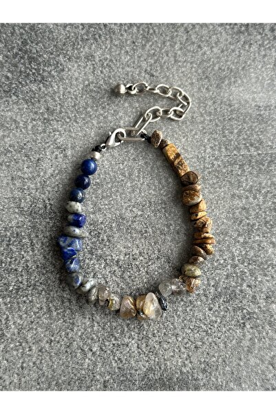CAPO by Aytaç Yamaç Olimpia Lapis Jasper Citrine Quartz Natural Stone Bracelet