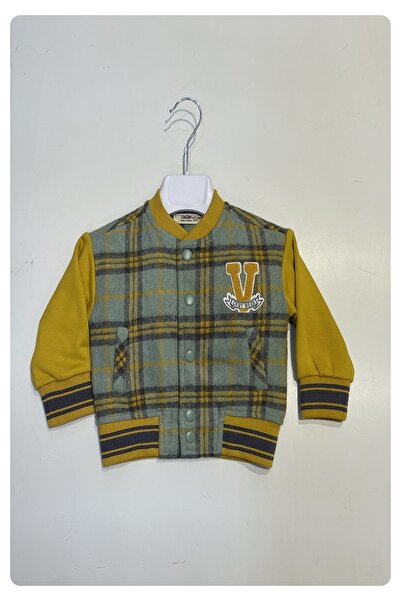 Çikoby erkek bebek kaşe kolej ceket