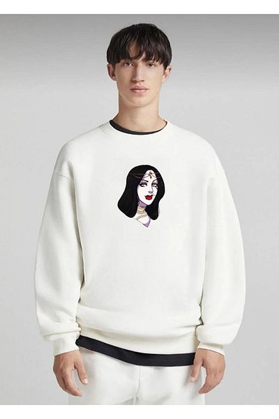 Pisa Art Hanorac cu imprimeu Fairuz