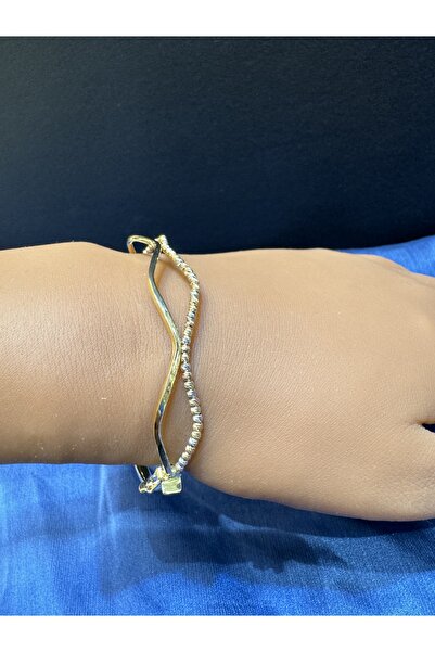 Arpaş 14 Ayar İtalyan Dorikalı Kelepçe Bilezik