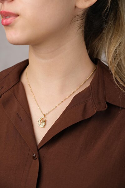 Jack Ferrero Zirkon Taşlı Kadın Kolye