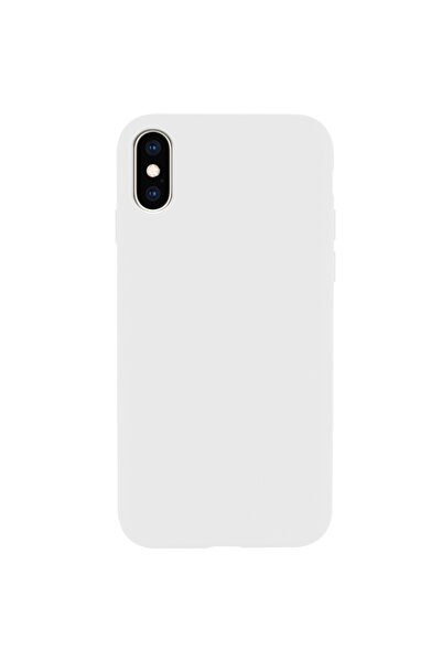 TechnoZone iPhone XS MAX Uyumlu Silikon İçi Kadife Lansman Kılıf