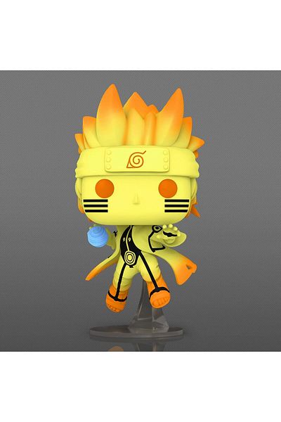 Funko Pop: Naruto Shippuden Naruto Uzumaki Kurama Mode مع Rasengan Glow Chase Special Edition