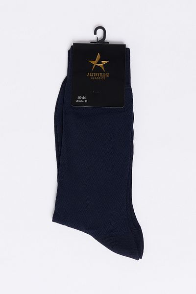 ALTINYILDIZ CLASSICS Men's Navy Blue Bamboo Socks
