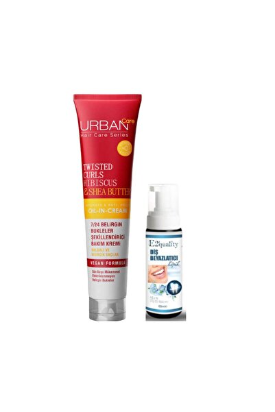 Urban Care Twisted Curls Hibiscus & Shea Butter Durulanmayan Bakım Kremi - Di...