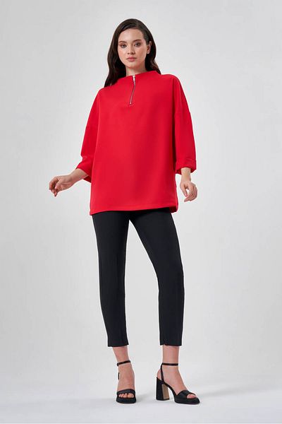 Mizalle Double Fuchsia Tunic