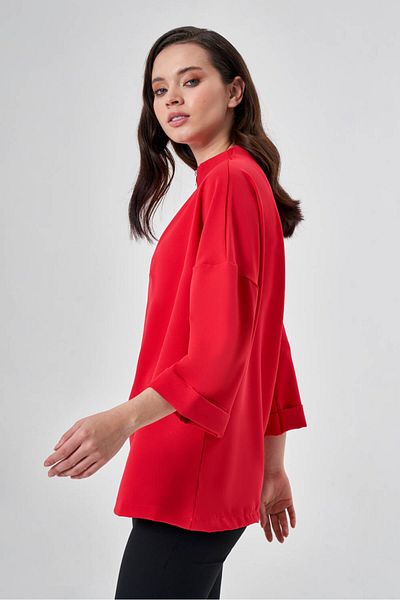 Mizalle Double Fuchsia Tunic