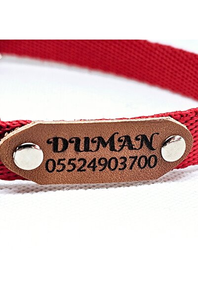 hebmeyy Köpek tasması, köpek boyun tasması kişiye özel, deriye isim yazılı köpek boyun tasması
