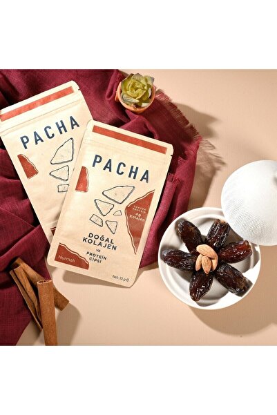 PACHA Natural Collagen and Protein Chips |   Date |   Package of 14 (14 X 10g)