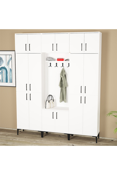 Kalender Dekor ROSE-1-4-4-5-5-5 PORTMANTO VESTİYER AYAKKABILIK