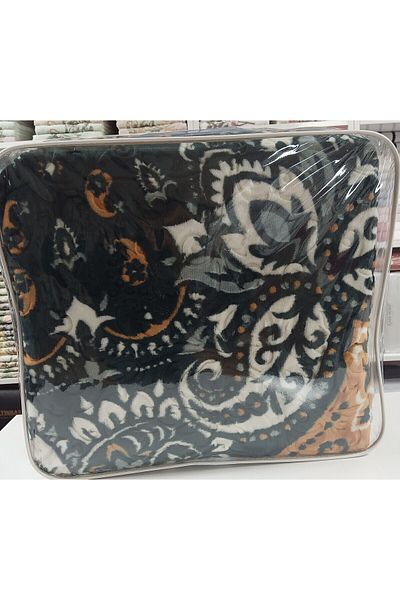 Blue Home Aksu Embossed Double Blanket