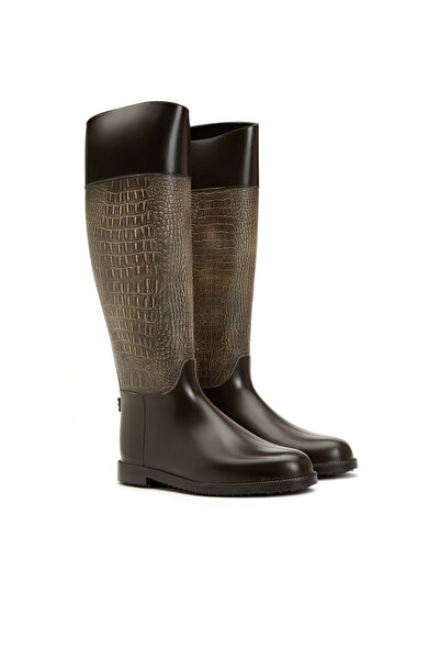 George Hogg Kahverengi Kadın Yağmur Çizmesi