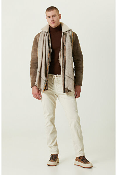 Network Tütün Rengi Balıkçı Yaka Triko Kazak