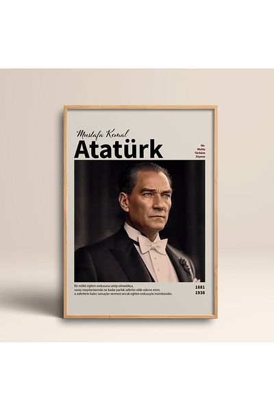 HOMEPACK Μαύρο ξύλινο πλαίσιο ζωγραφικής με κορνίζα αφίσα Καλλιτεχνική μοντέρνα διακόσμηση τοίχου (ATA017-BLACK-40X60)