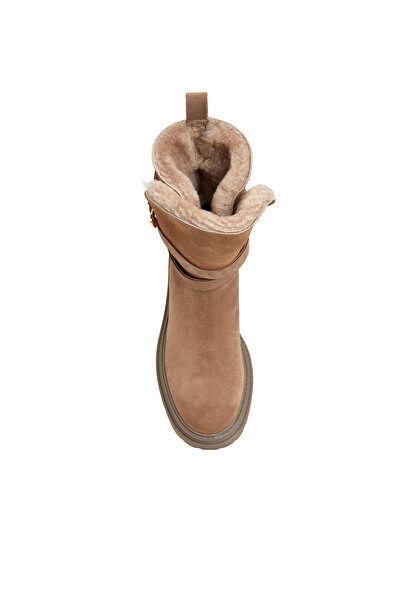 Dıvarese Vizon Kadın Deri Bot