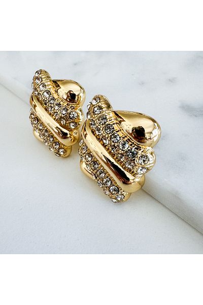CHARMLUCKY Square earrings with steels