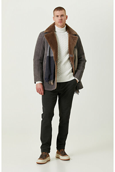 Network Örme Bağcıklı Antrasit Jogger Pantolon