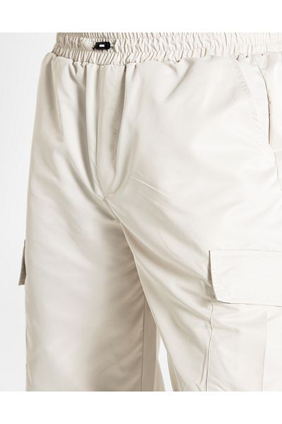 RUBYSTARS Men's Parachute Pants with Adjustable Cargo Pockets 4356