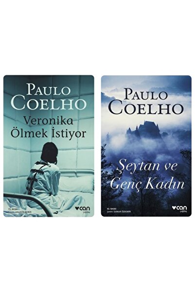 CAN Veronika Ölmek İstiyor - Şeytan ve Genç Kadın Paulo Coelho 2 Kitap
