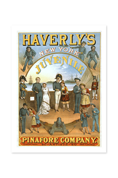 Beril Yamaç Design Studio Poster decorativ vintage, reproducere Art Nouveau d...