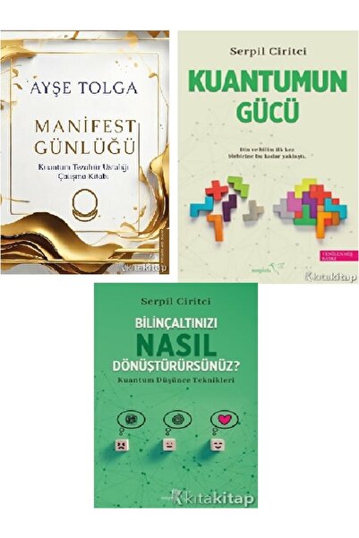 Destek Yayınları Manifest Günlüğü-Kuantumun Gücü-Bilinçaltınızı Nasıl Dönüştü...