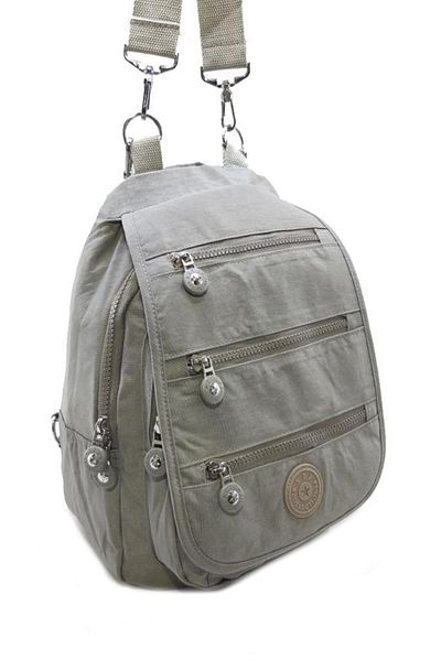 Baginn Γυναικεία τσάντα ώμου πλάτης Λειτουργική χρήση 571 Clinker Ελαφρύ αδιάβροχο ύφασμα