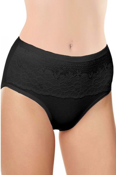 Belinay Women's Pack of 4 High Waist Bato Panties with Firming and