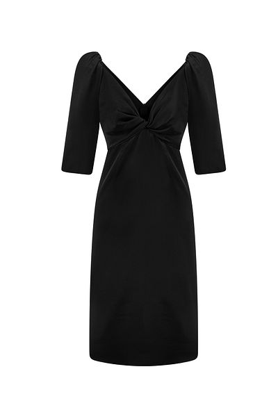 Machka Schwarzes Damenkleid