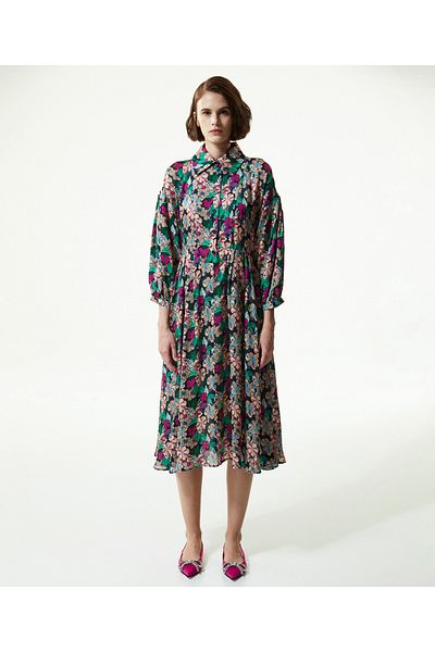 Machka Women's Green Dress
