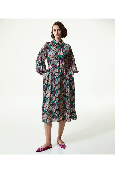 Machka Women's Green Dress
