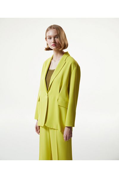Machka Women's Pistachio Green Jacket