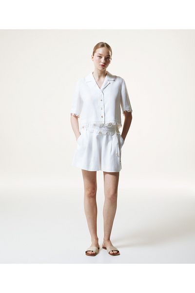 Machka Women's White Blouse